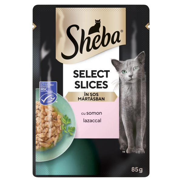 SHEBA alutasak Lazac 28*85g