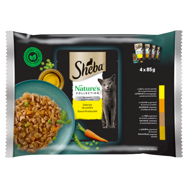 SHEBA alut Nat Baromfi 13*4x85g