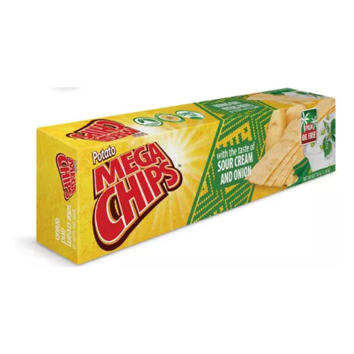 Megachips Hagymás-tejfölös ízű chips 50g