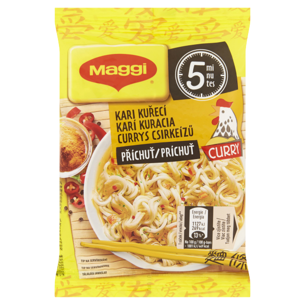 MAGGI PárPerc Currys Csirke ízű tészta 59,2g