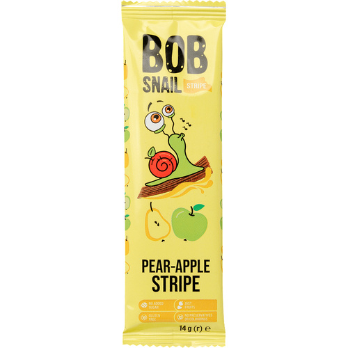 Bob Snail Gyümölcsszelet Körte-alma 14g