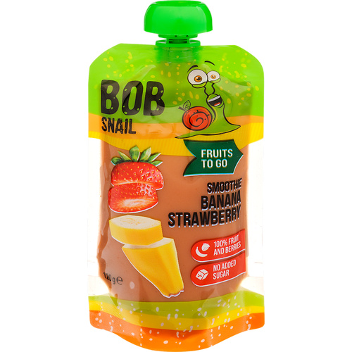 BOB Snail Fruit Sm.On-the-go120g B-eper