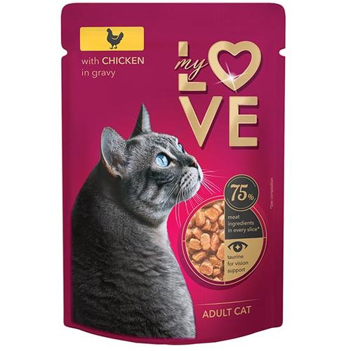 My Love alut.macskáknak Csirkehús 85g