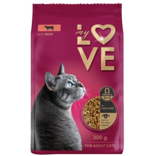 My Love száraz macskaeled.marha 300g