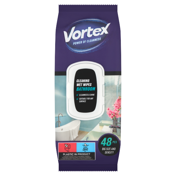 Vortex Háztar. Nedv.T.kendő Fürdős. 48db
