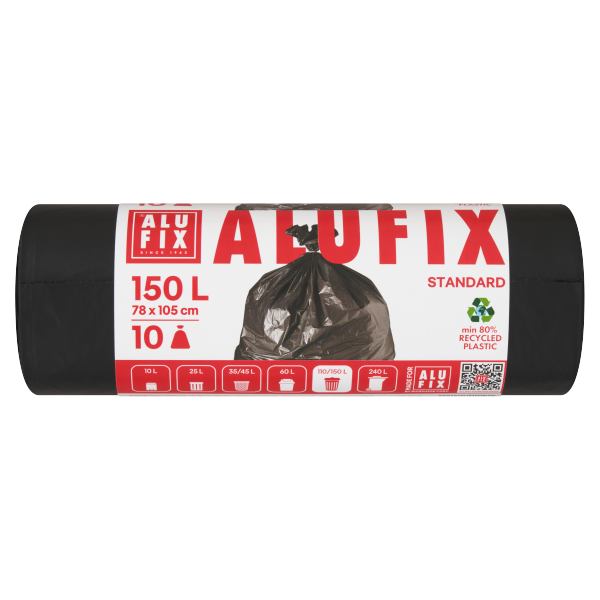 Alufix Szemeteszsák 150 l/10 db