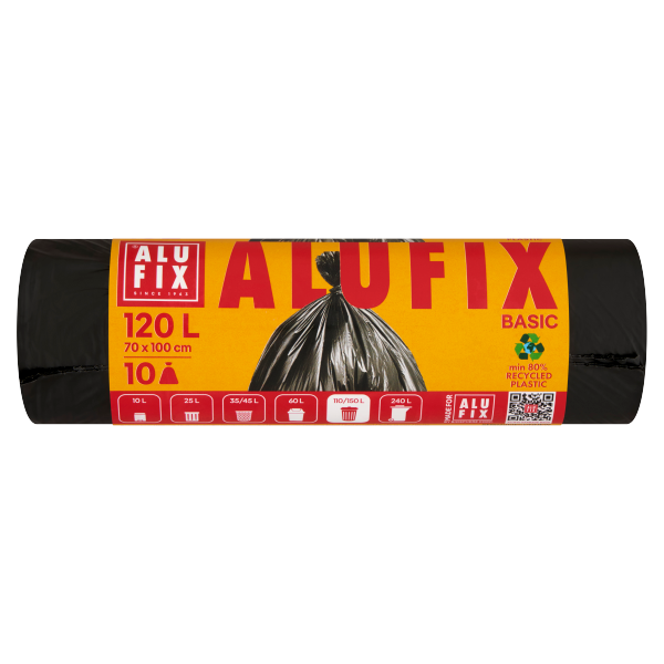 Alufix Szemeteszsák 120 l/10 db ECO