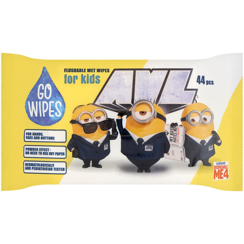 GoWipes Nedves T.Papír 44db Minions