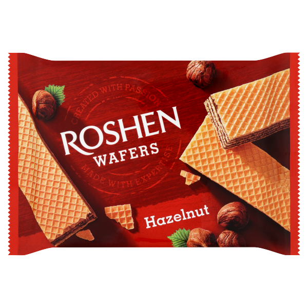 Roshen Wafers Mogyorókrémes ostya 72g