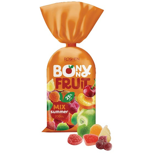 Bonny Fruit jelly summer mix zselécu.200g
