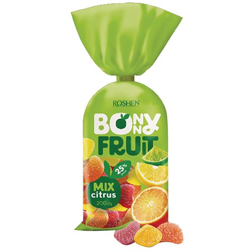 Bonny Fruit jelly citrus mix zselécuk.200g