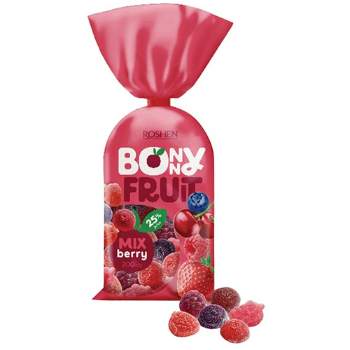 Bonny Fruit jelly berry mix zselécukor 200g