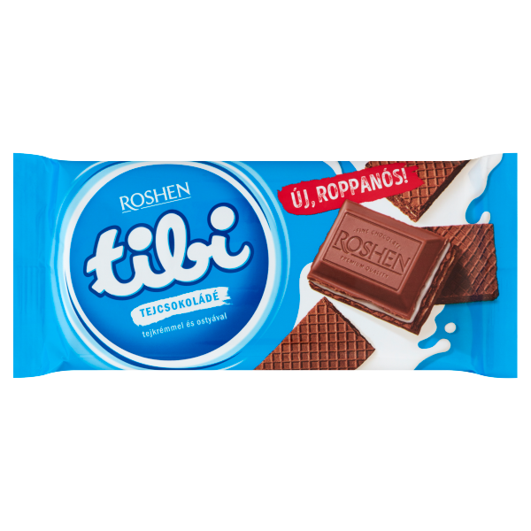 Tibi tejcsok tejkrémmel és ostyával 90g