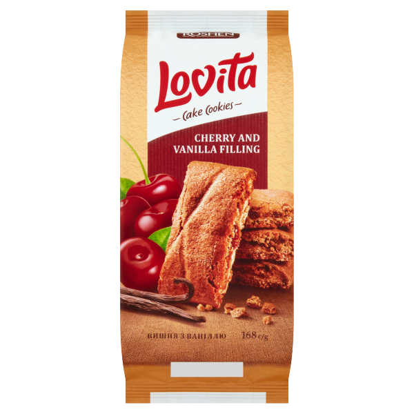 Lovita Teasüti Meggy-Vanília ízű 168g