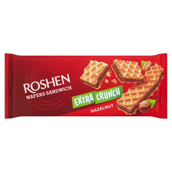 Roshen Extra Crunch Mogyorós ostya 142g