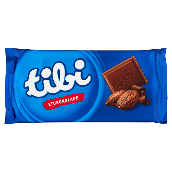 Tibi Táblás étcsokoládé 90g /35/