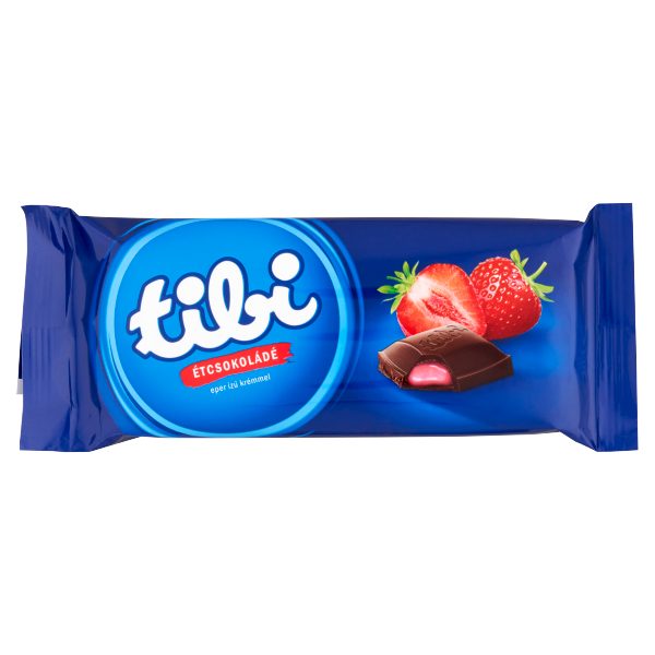 Tibi eperkrémes étcsokoládé 90g