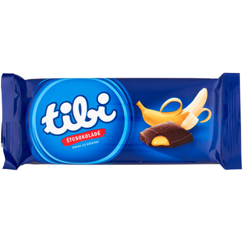 Tibi banános étcsokoládé 90g