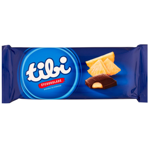 Tibi Ananászkrémmel étcsokoládé 90g