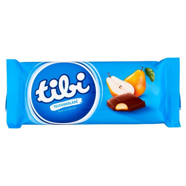Tibi Táblás Körtekrémes Tejcsokoládé 90g