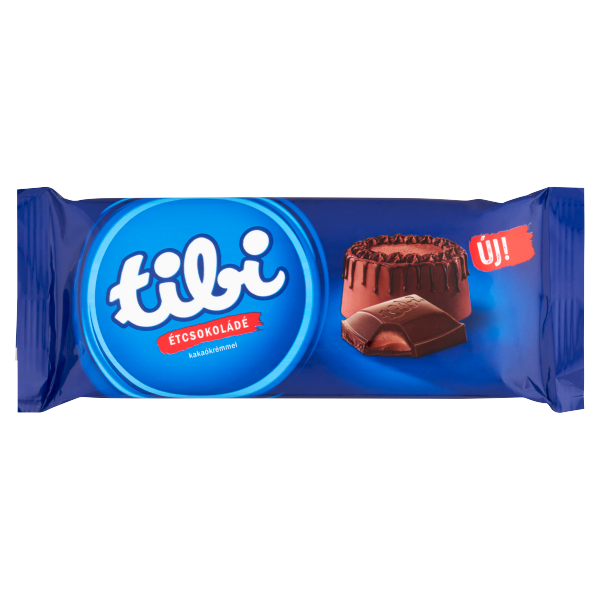 Tibi étcsokoládé csokoládékrémmel 90g