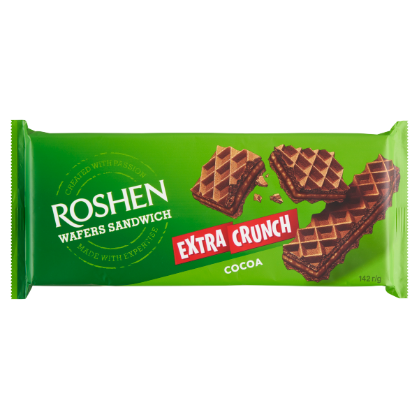 Roshen Extra Crunch Kakaós ostya 142g