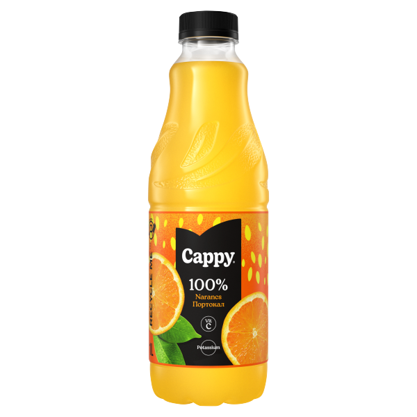 Cappy Narancs Gy.hús 100% 1 L DRS