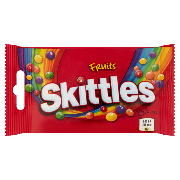 Skittles Fruit Cukorka 38g "R"