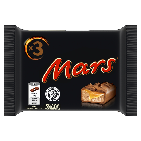 MARS multipack 135g 3-as csomag
