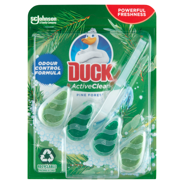Duck ActiveClean WC-rúd 38,6g Pine