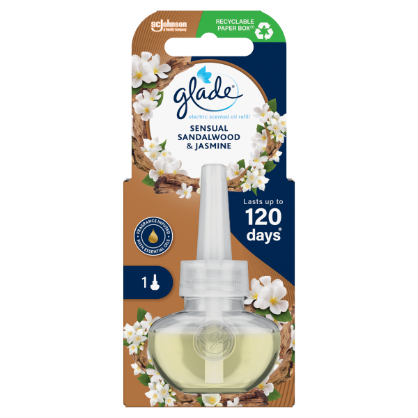 Glade el.utt. 20ml Szantálfa & Jázmin