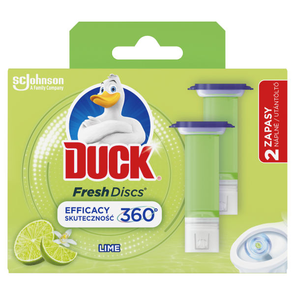 Duck Fresh Discs kor. utt 2x36ml Lime