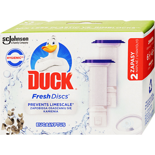 Duck Fresh Discs kor. 2*36ml Eukaliptusz