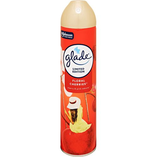 Glade Aerosol 300ml Floral Cherries