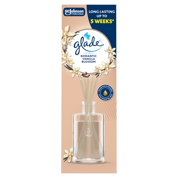 Glade Diff. Fapálcás illatosító Vanília 50ml
