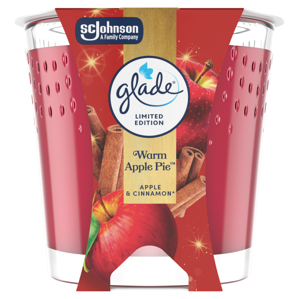 Glade illatgyertya 112g Twin.Apple&Cinna