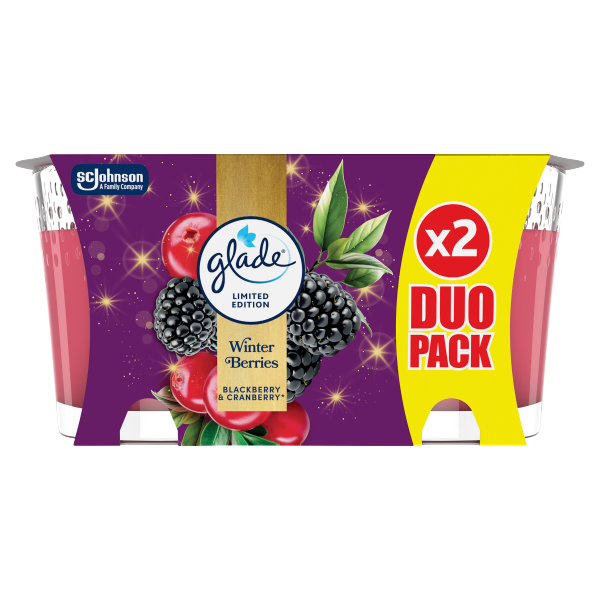 Glade illatgy. 2x112g Winter Berrise W25 T