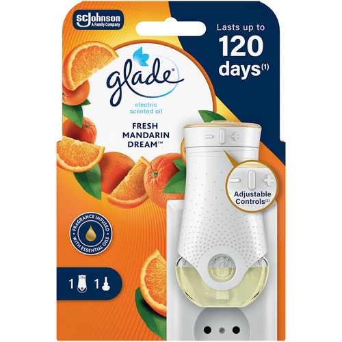 Glade El.Készülék 1+1ut.Fresh Mandarin D.