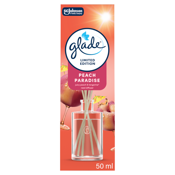 Glade Diff. Fapálcás illatosító Peach P.50ml