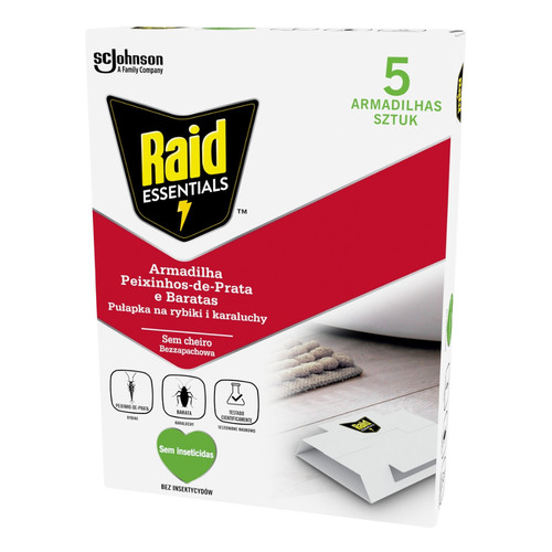 Raid Csótány és Ezüstös pikkelyke csapda 5