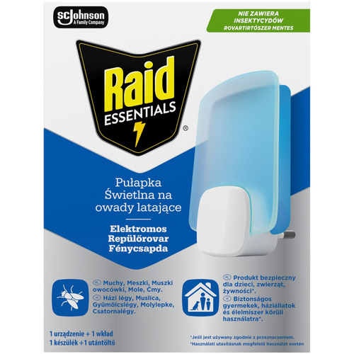 Raid Elektr repülőrovar fénycsapda kész.