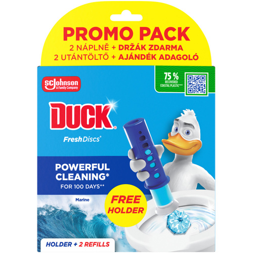 Duck Fr.Wc-öblítő K.utt 2db+adagoló Mari