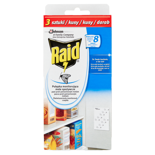 Raid élelmiszermoly csapda 3db
