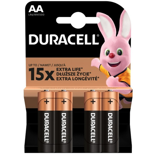 Duracell Basic Aa Elem - Dl 4db