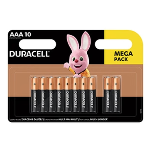 Duracell elem 10db basic AAA elem