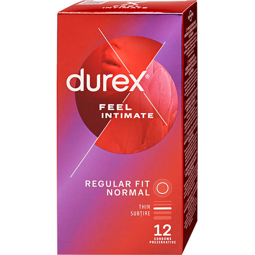 Durex óvszer 12db Feel Intimate