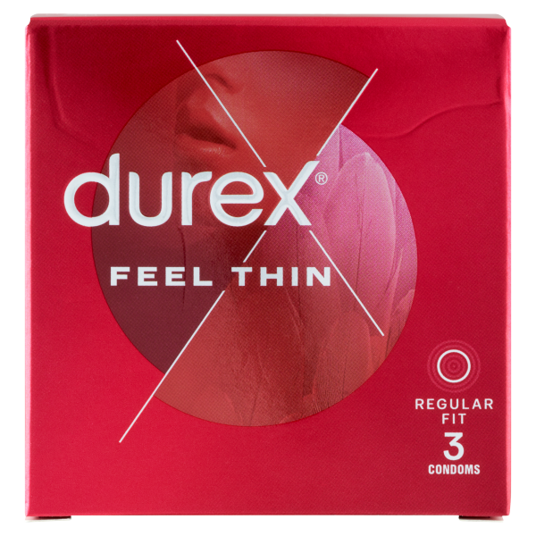 Durex óvszer 3db Feel Thin