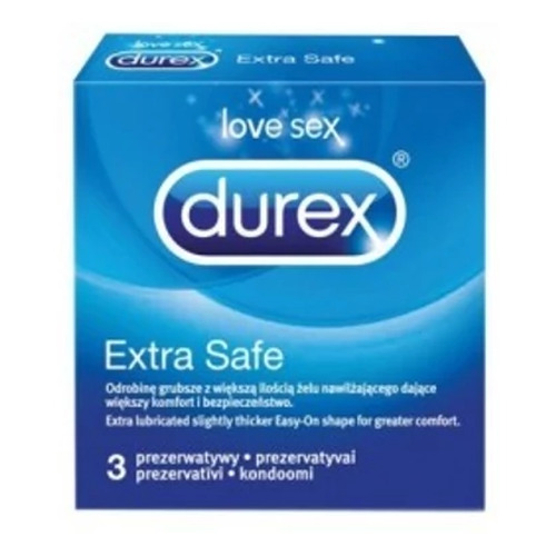 Durex óvszer 3db Extra Safe
