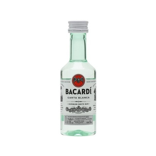 Bacardi Carta Blanca 0.050
