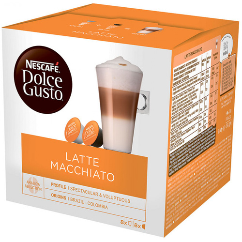 Nescafé DG Kapsz Latte Mac. 194g